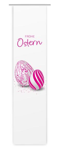 Ostern-moderna magenta, Flächenvorhang Einzel